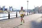 Andy Burn (Jarrow) wins the Bridges of the Tyne 5 Mile Road Race, Newcastle. Photo: David T. Hewitson/Sports for All Pics
